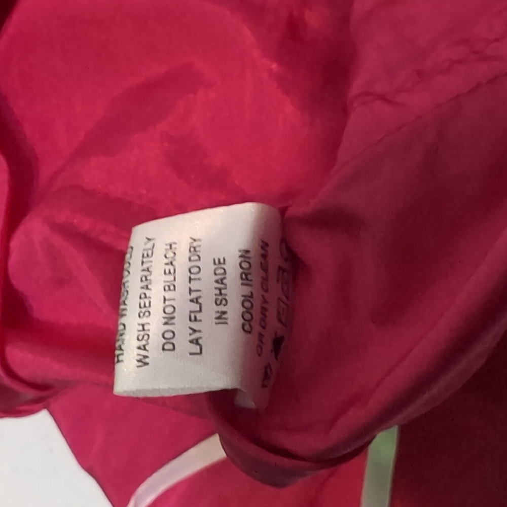 Superdown hot pink Beatrice wide leg nylon cargo pants revolve - size medium - Picture 8 of 12